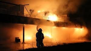 Grote brand in het centrum van Hoogeveen
