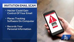 Fake email invitations used by scammers to trick people into sharing credentials