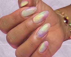 Image of Watercolor Nails nail art