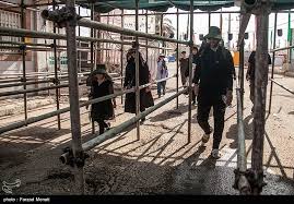 تصاویر: زائران اربعین حسینی در مرز خسروی