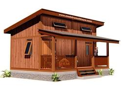 Gambar Rumah kayu minimalis
