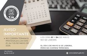 AVISO IMPORTANTE, suspensión de labores