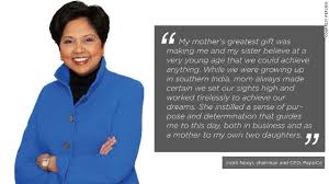 Indra Nooyi - Pepsi CEO | Girls are just as good as boys ... via Relatably.com