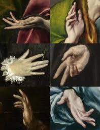 Image result for el greco hands