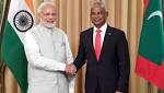 Maldives, wooed India, scrap China