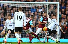 Image result for west ham united goals scored today