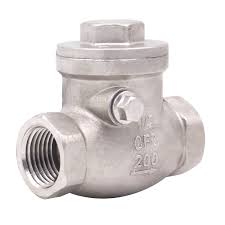 DERPIPE 1/2 Inch Swing Check Valve - WOG 200 PSI Stainless ...