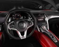 صورة سيارة اكورا ان اس اكس 2024 من الداخل