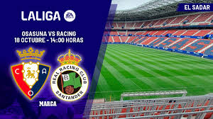 Osasuna - Racing : horario, dónde ver hoy en TV y canal del partido de LaLiga EA Sports