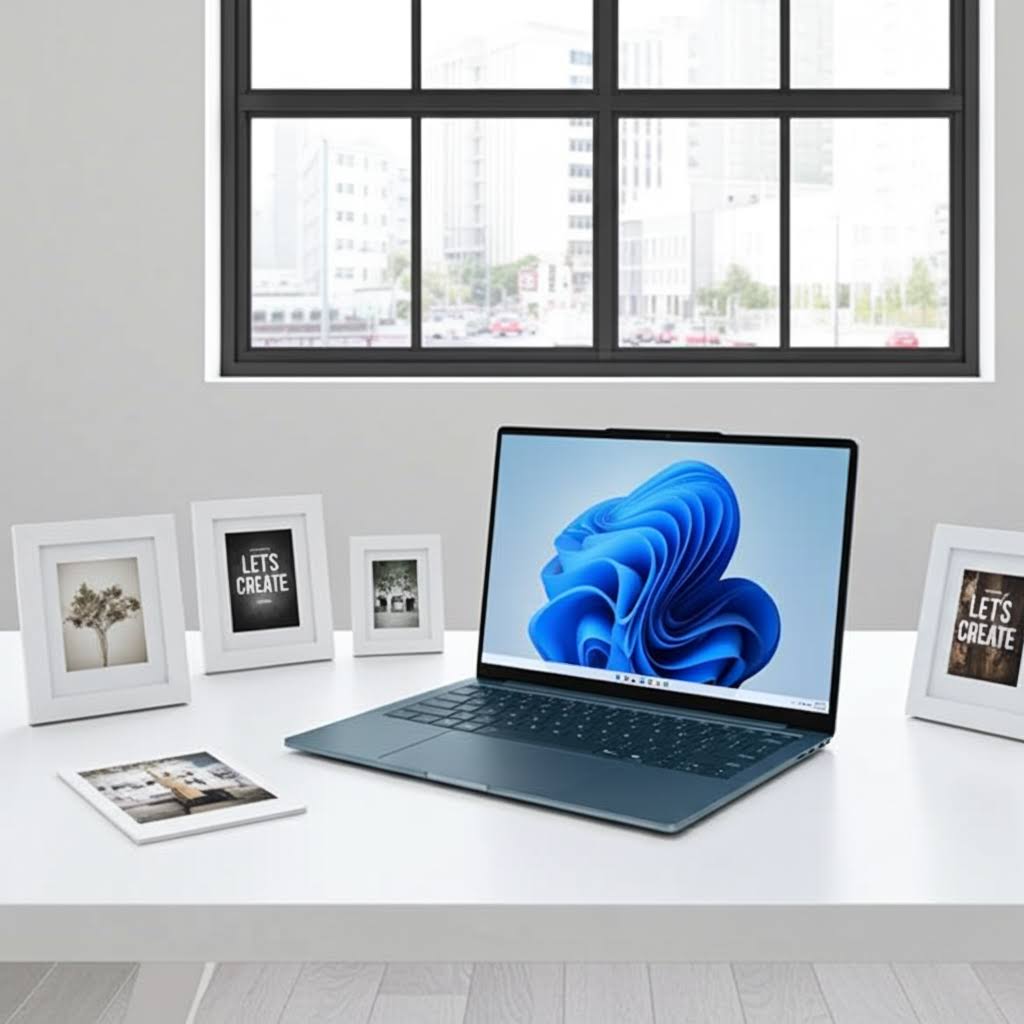 Lenovo Yoga Slim 7 Gen10 (14" AMD) Processore AMD Ryzen™ AI 5 340 (2 GHz - 4,8 GHz)/Windows 11 Home 64/512 GB SSD M.2 2242 PCIe Gen4 TLC