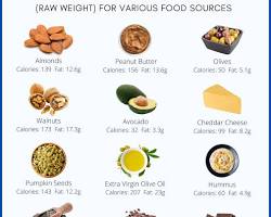 Image of Healthy fats sources