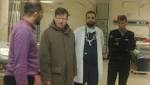 وزير الصحة يعود مصابي حادث