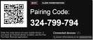 What is the pairing code for a 
