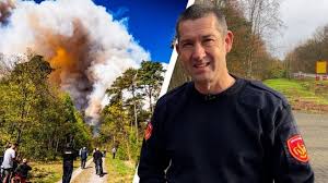 Natuurbrandexpert Marcel staat in de frontlinie in 't Harde: 'Het is een uitdaging'