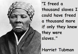 Fact Harriet Tubman Quotes. QuotesGram via Relatably.com