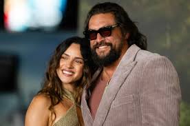 Adria Arjona and Jason Momoa Attend "The Wrecking Crew" Premiere