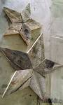 Rustic wooden star