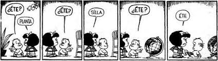 Resultado de imagen para mafalda y el lenguaje