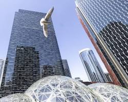 Image of Amazon headquarters in Seattle