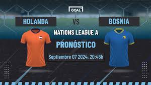 Holanda vs Bosnia Pronóstico y Apuestas UEFA Nations League | 07/09/24