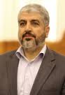 Hamas' Khaled Meshaal attends a signing