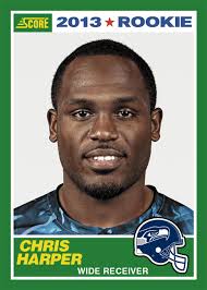 Panini America at the NFL Draft: 2013 Score Rookie Cards in Real Time (Day 3 Gallery) » 2013 Score Chris Harper. 2013 Score Chris Harper - 2013-score-chris-harper
