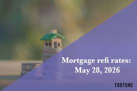 Current refi mortgage rates report for May 28, 2026