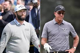 Phil Mickelson and Jon Rahm Face Off