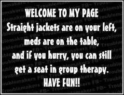 Welcome To My Page Quotes. QuotesGram via Relatably.com