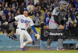 Licensable picture: MLB: Miami Marlins at Los Angeles Dodgers