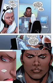 The marriage (and divorce) of Storm and Black Panther - stormblackpanthermarriage11