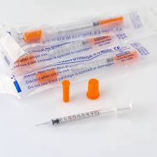 0.3ml 0.5ml 1ml Manual Safety Sterile Insulin Syringe With ...