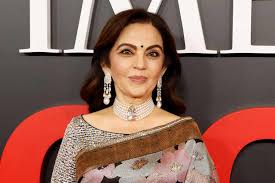 Nita Ambani Stuns with 101-Carat Pink Diamond and Rare Pearls