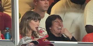 Taylor Swift cheers on hubby Travis Kelce and Chiefs alongside Tom Cruise at Arrowhead