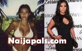 Résultat de recherche d'images pour "who is kim kardashian before and after"