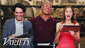 Dwayne Johnson, Emily Blunt, and Benny Safdie Test Their Knowledge