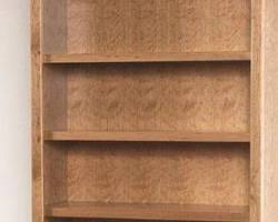 Image of solid wood bookcase