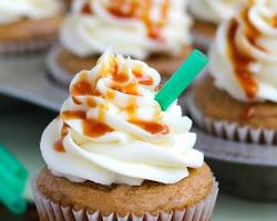 Image of Pumpkin Spice Latte Cupcakes