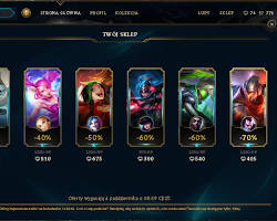 Obraz: Sklep League of Legends