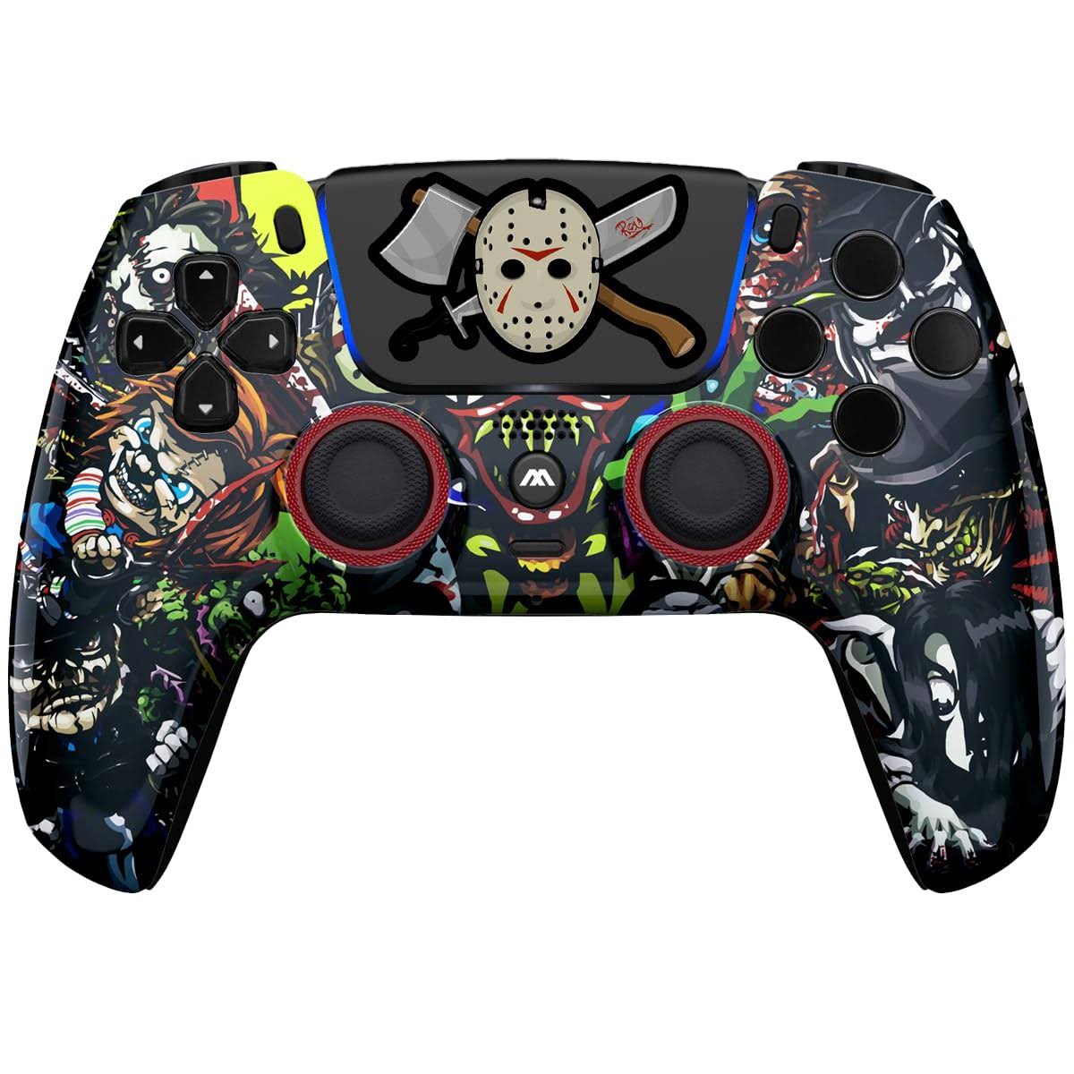 ModdedZone PS5 Custom Modded Controller Scary Party Edition