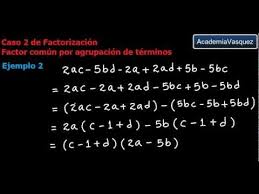 Resultado de imagen para factor común