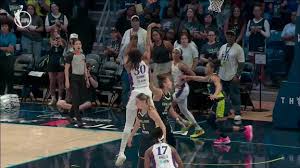 Nneka Ogwumike pulls up and drains a smooth bucket for Sparks