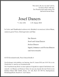 Tiefe Trauer um Josef Daners Sr. | naatesaeck.