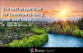 Preparation Quotes - BrainyQuote via Relatably.com