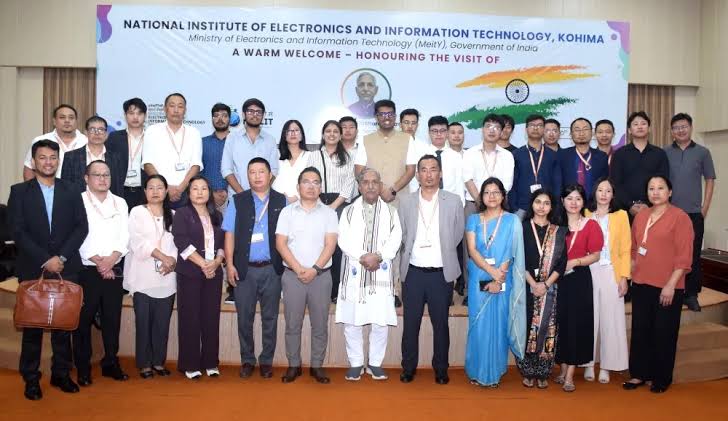 Nagaland Governor Nand Kishore Yadav visits NIELIT Kohima, launches two emerging startups Kora and Zodmo Technologies; highlights youth entrepreneurship and tech innovation