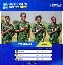 Black Satellites Secure WAFU B U20 Semi-Final Spot!