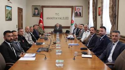 Amasya'da güvenlik ve asayiş masaya yatırıldı İhlas Haber Ajansı