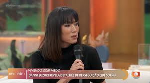 Daniele Suzuki conta que stalker a perseguiu por 17 anos e relembra ameaças: 'Detalhou como ia me matar'