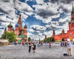 Imagem da Praça Vermelha, Moscou