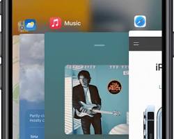 Image of App Switcher on iPhone
